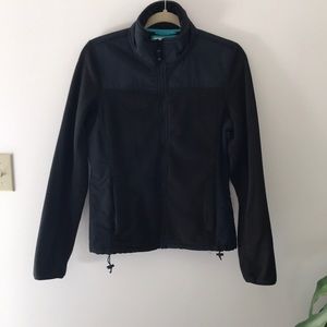 NWOT Plain black fleece